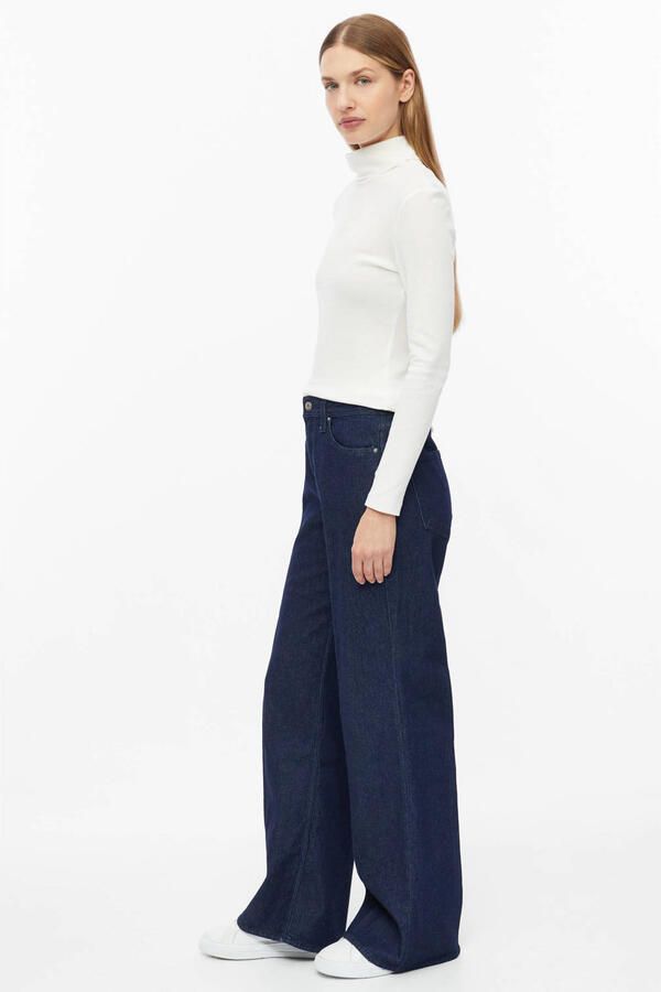 S.Oliver straight leg jeans donkerblauw - Foto 3