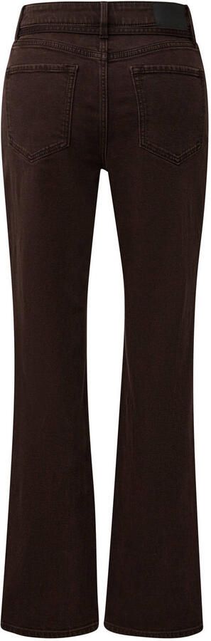 S.Oliver straight leg jeans donkerbruin