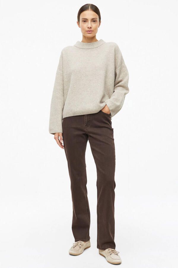 S.Oliver straight leg jeans donkerbruin - Foto 2
