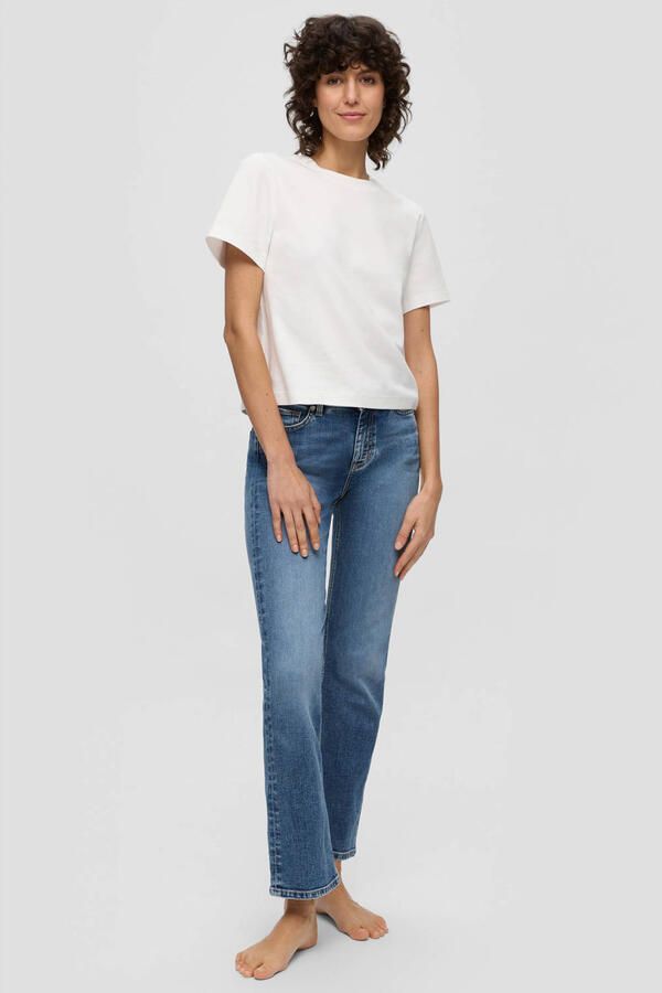 S.Oliver Straight jeans Karolin in five-pocketsstijl