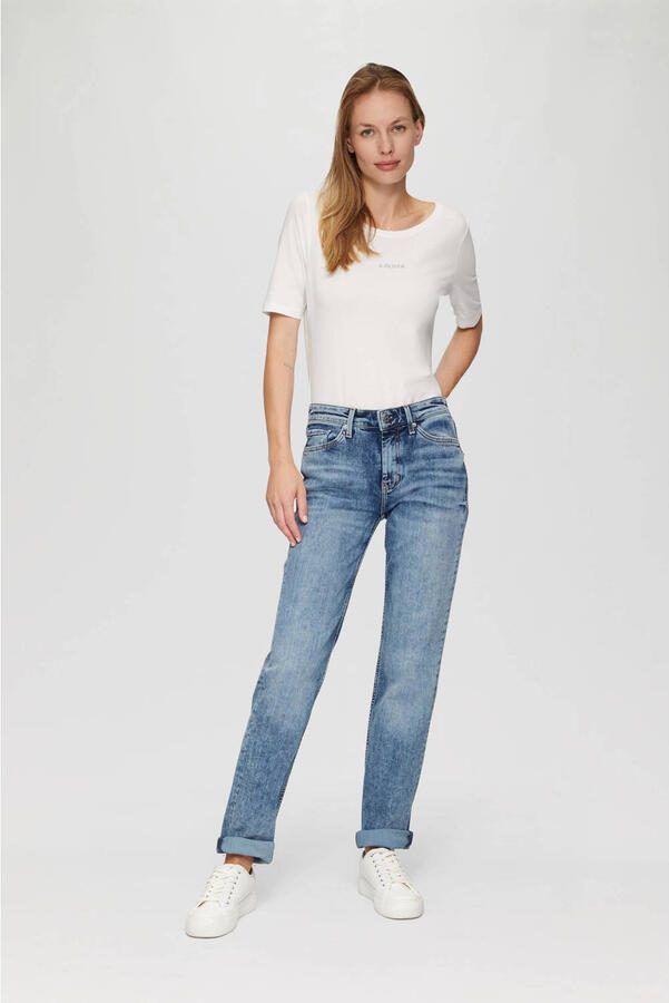 S.Oliver Straight jeans Karolin in five-pocketsstijl - Foto 2