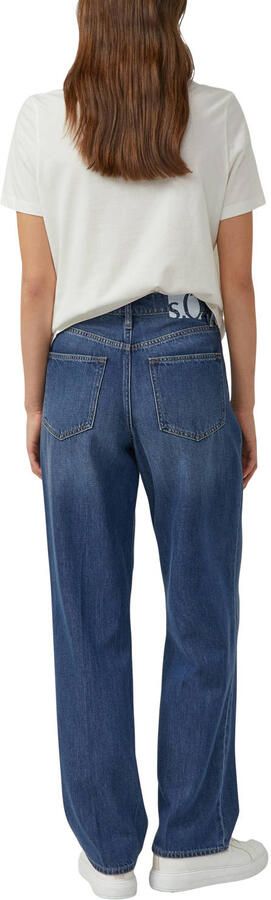 S.Oliver straight leg jeans medium blue denim - Foto 3