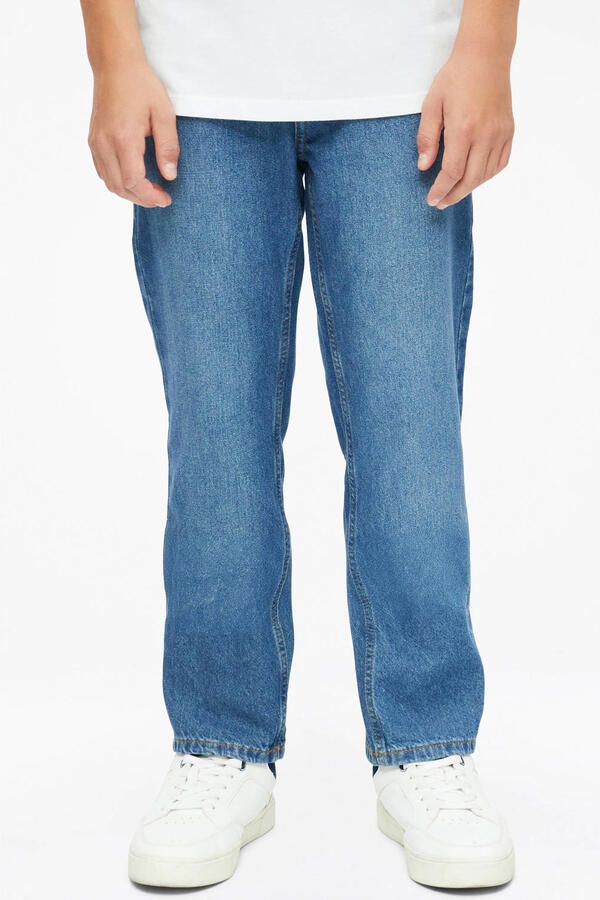 S.Oliver straight leg jeans middelblauw