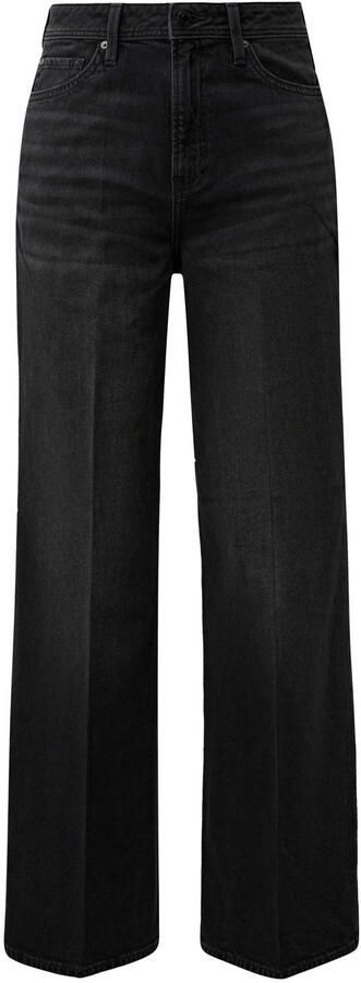 S.Oliver straight leg jeans zwart
