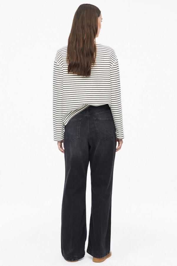 S.Oliver RED LABEL Wide leg jeans van katoenmix