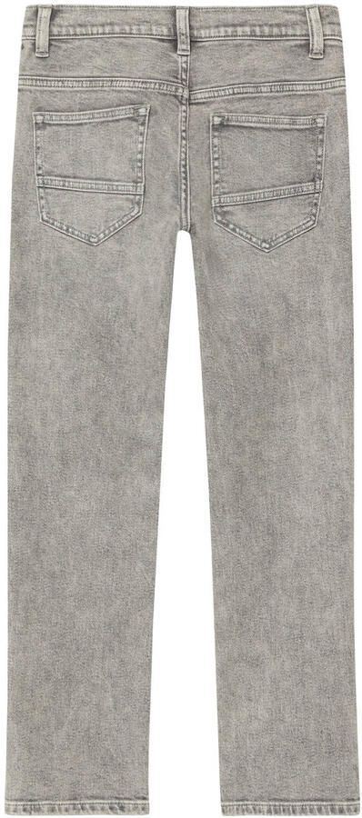 S.Oliver RED LABEL Straight fit jeans van katoenmix met destroyed-details model 'PETE'