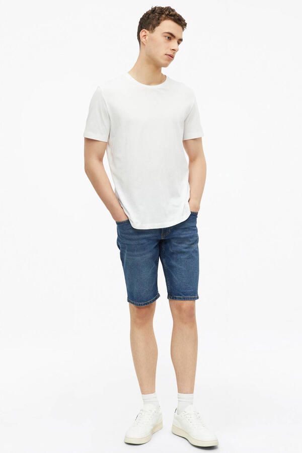 S.Oliver RED LABEL regular fit jeans-bermuda van katoenmix - Foto 3
