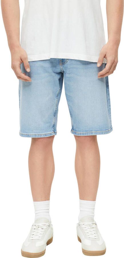 S.Oliver RED LABEL regular fit jeans-bermuda van katoenmix