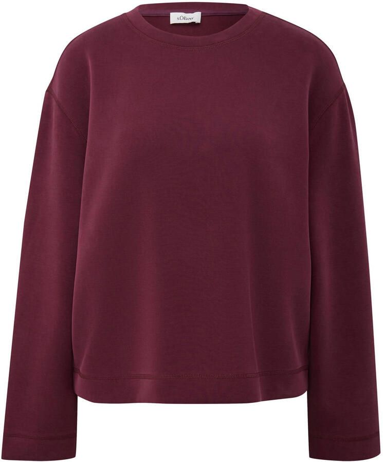 S.Oliver sweater aubergine