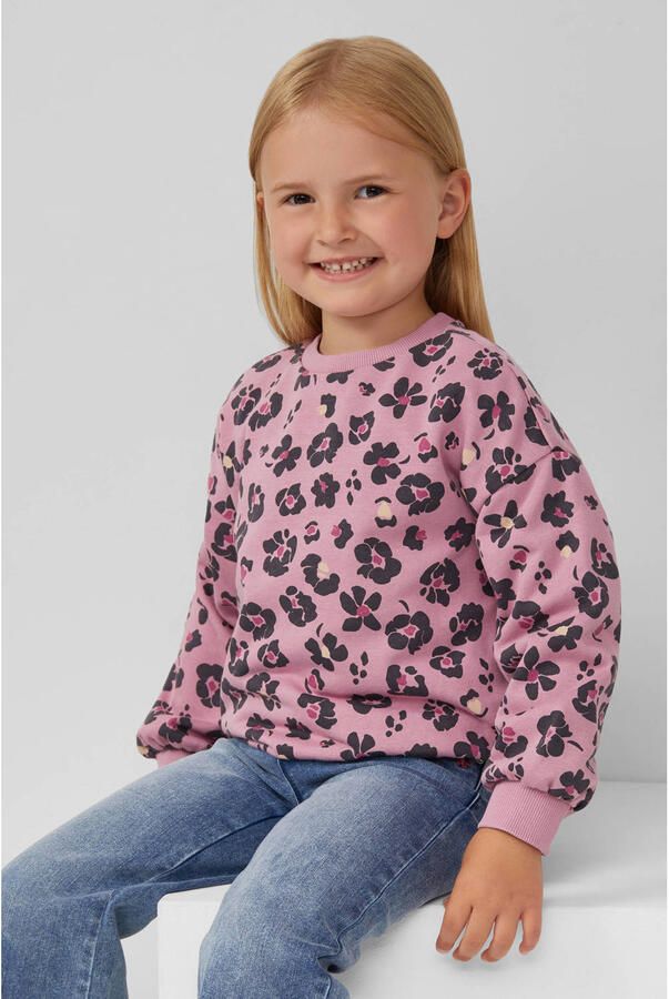 S.Oliver RED LABEL Oversized sweatshirt van katoenmix