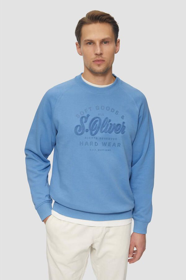 S.Oliver Sweater met logoprint - Foto 3