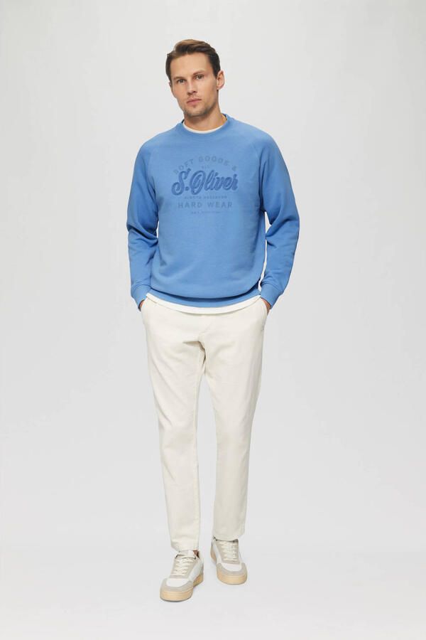 S.Oliver Sweater met logoprint - Foto 2