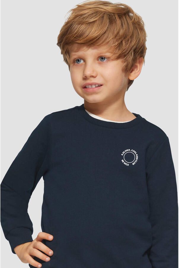 S.Oliver RED LABEL Sweatshirt met ronde hals