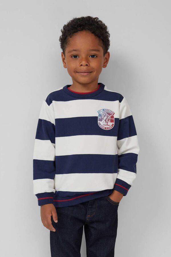 S.Oliver sweater donkerblauw - Foto 2