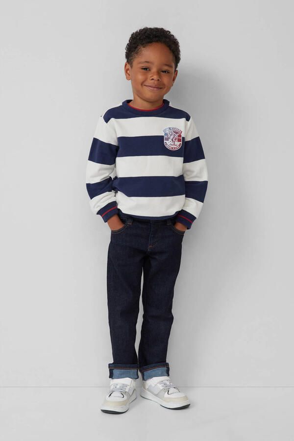 S.Oliver sweater donkerblauw - Foto 3