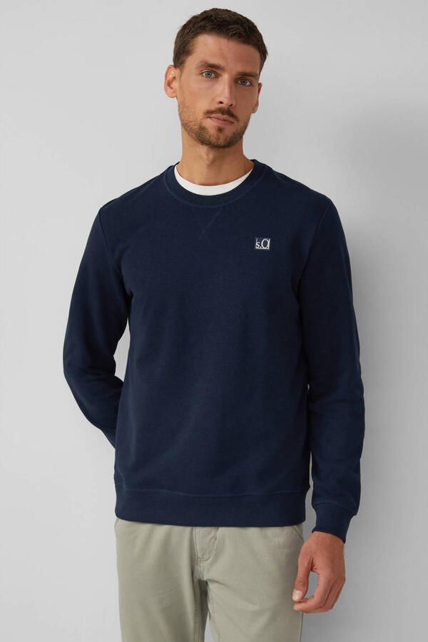 S.Oliver RED LABEL Regular fit sweatshirt van katoenmix
