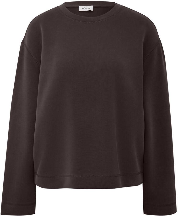 S.Oliver sweater donkerbruin