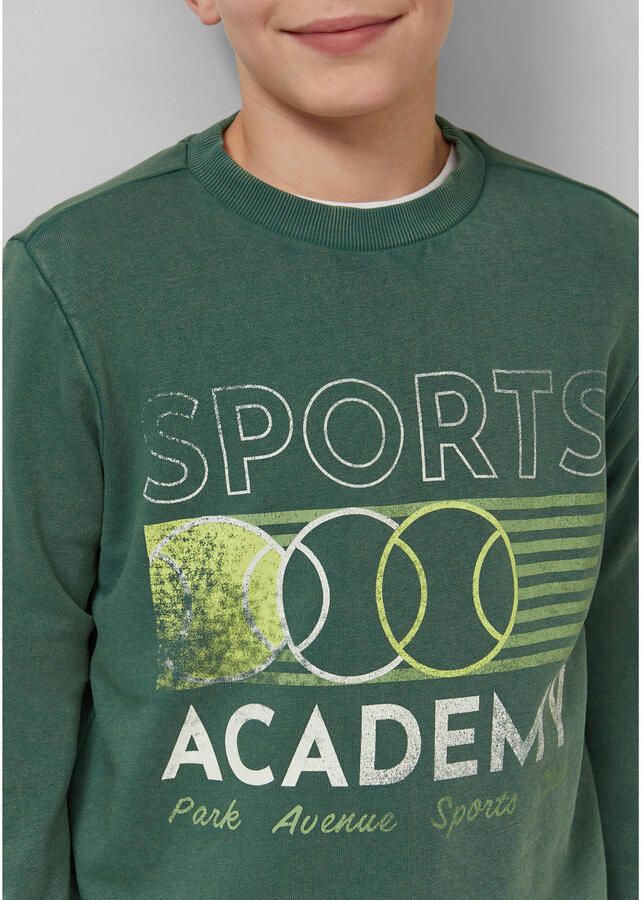 S.Oliver RED LABEL Regular fit sweatshirt van katoenmix - Foto 3