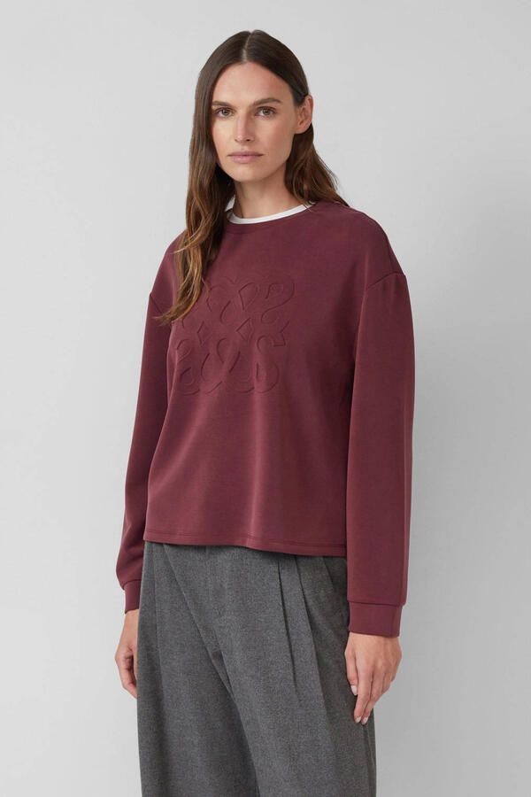 S.Oliver sweater donkerrood
