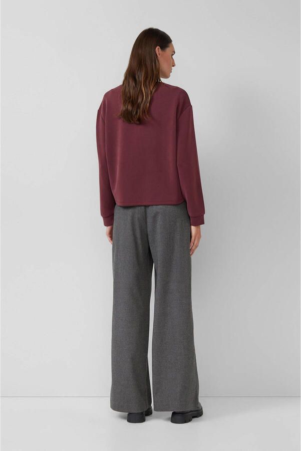 S.Oliver sweater donkerrood - Foto 2