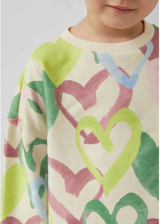 S.Oliver RED LABEL Regular fit sweatshirt van katoenmix - Foto 2