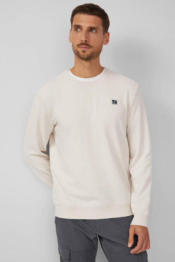 S.Oliver RED LABEL Regular fit sweatshirt van katoenmix