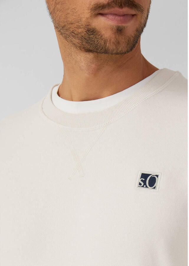S.Oliver RED LABEL Regular fit sweatshirt van katoenmix - Foto 2
