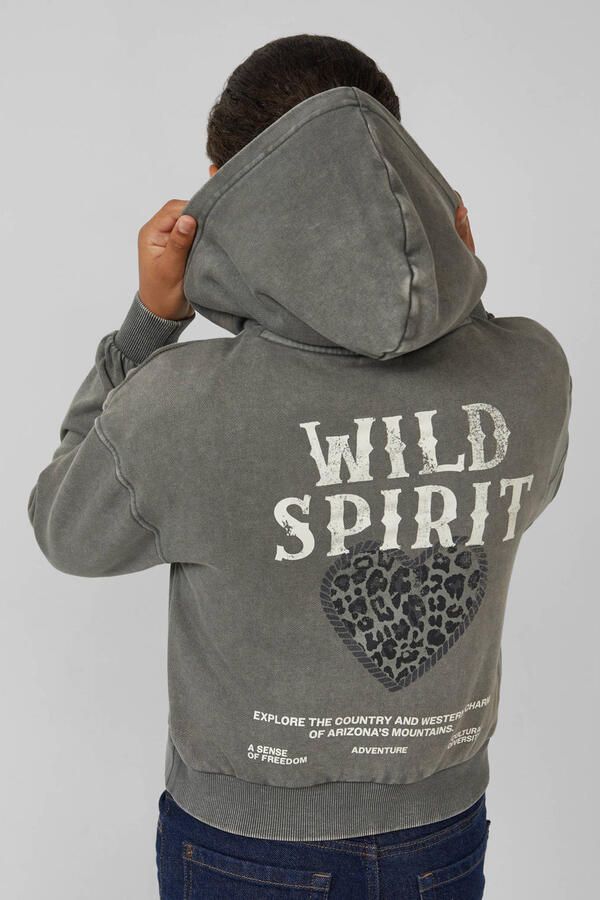 S.Oliver RED LABEL Oversized hoodie van katoenmix - Foto 2