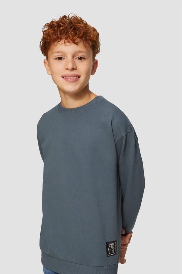 S.Oliver sweater grijsblauw - Foto 2