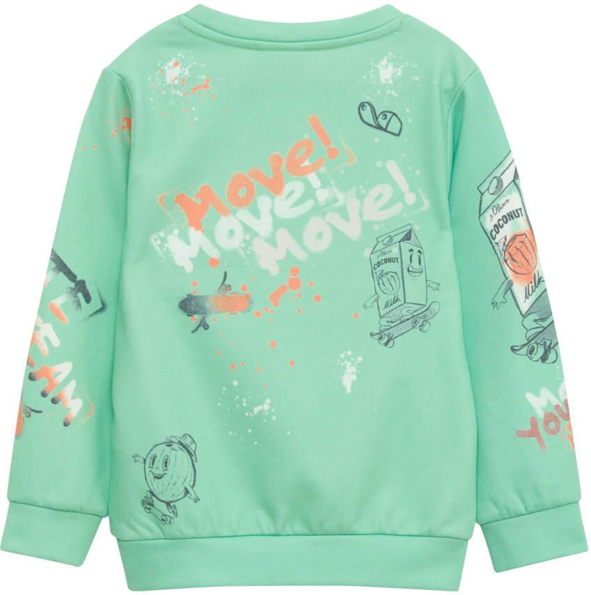 S.Oliver RED LABEL Regular fit sweatshirt met katoen - Foto 2