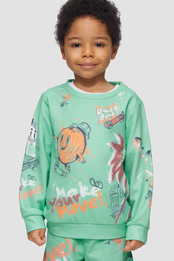 S.Oliver RED LABEL Regular fit sweatshirt met katoen