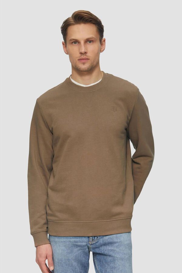 S.Oliver Sweatshirt met geborduurd logo - Foto 2