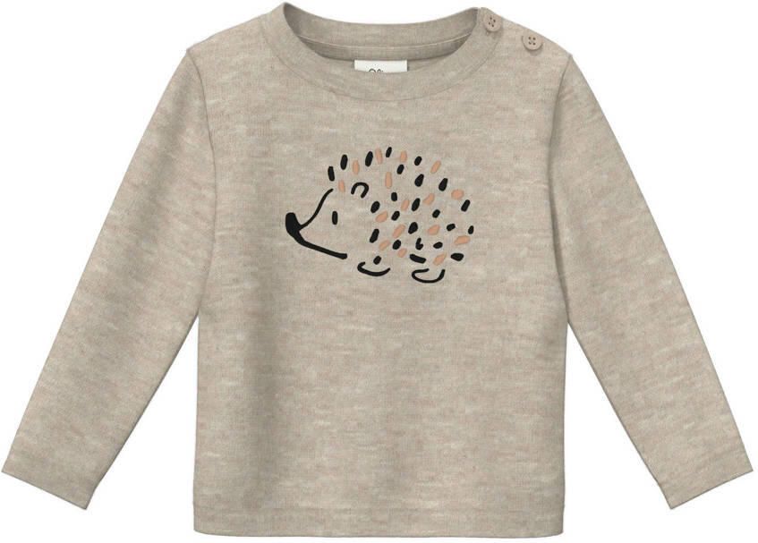 S.Oliver sweater lichtbruin
