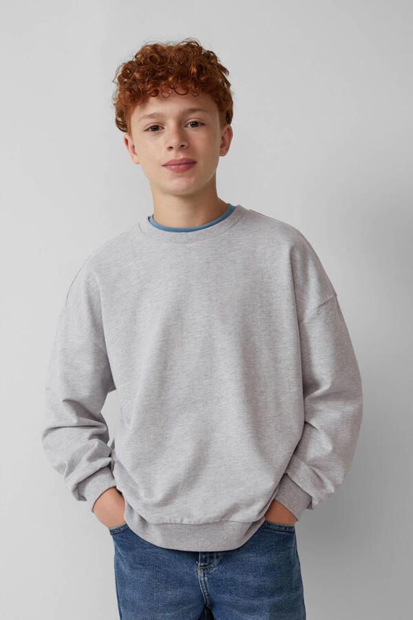 S.Oliver sweater lichtgrijs