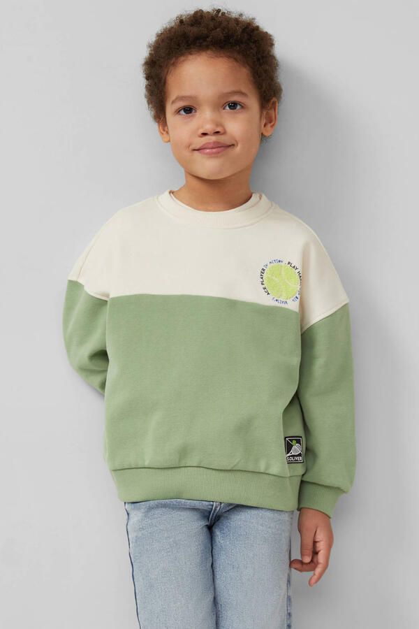 S.Oliver RED LABEL relaxed fit sweatshirt van katoenmix - Foto 2