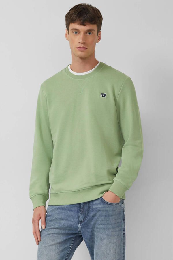 S.Oliver RED LABEL Regular fit sweatshirt van katoenmix