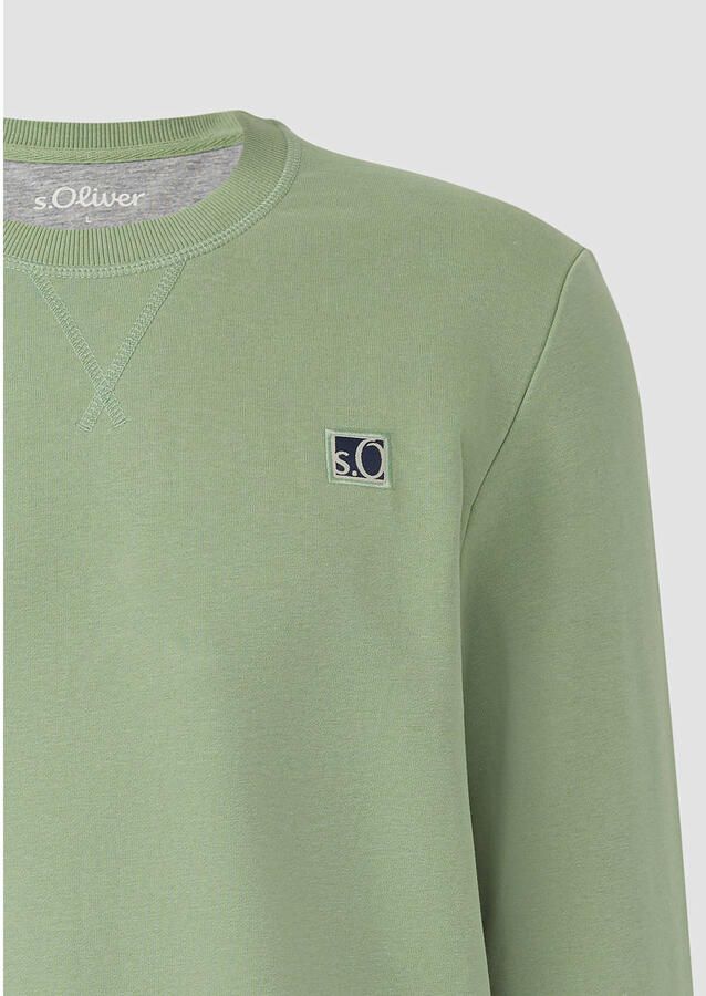 S.Oliver RED LABEL Regular fit sweatshirt van katoenmix - Foto 2