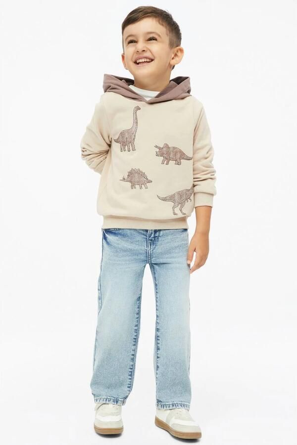S.Oliver sweater met print beige Printopdruk - Foto 3