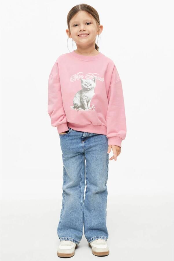 S.Oliver sweater met print roze - Foto 2