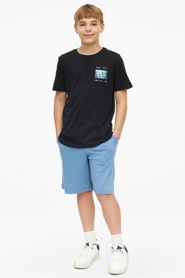 S.Oliver RED LABEL regular fit sweatshorts van katoenmix - Foto 2