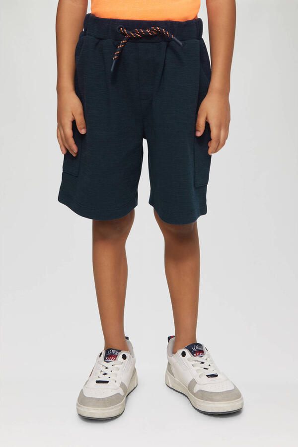 S.Oliver RED LABEL Loose fit sweatshorts van katoenmix - Foto 2