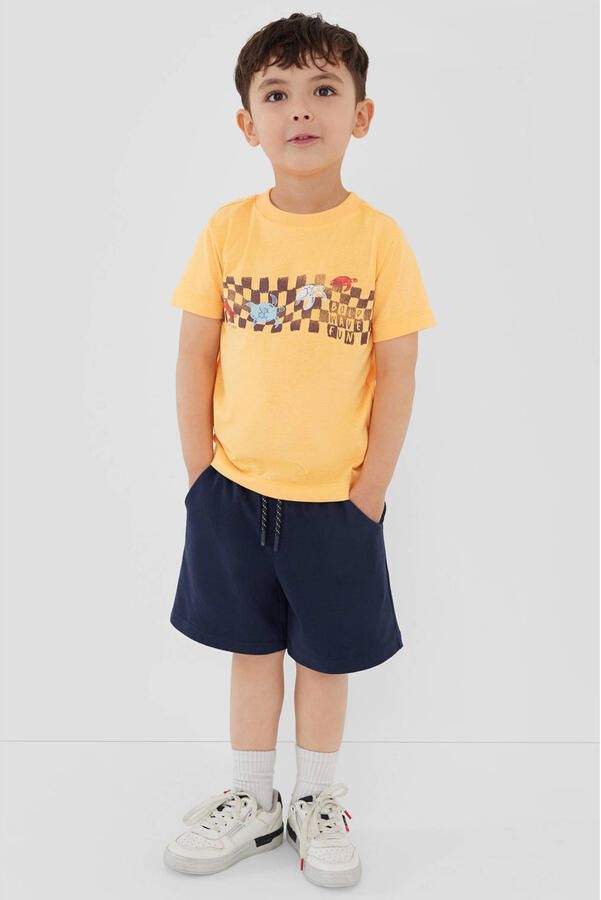 S.Oliver RED LABEL regular fit sweatshorts van katoenmix - Foto 2