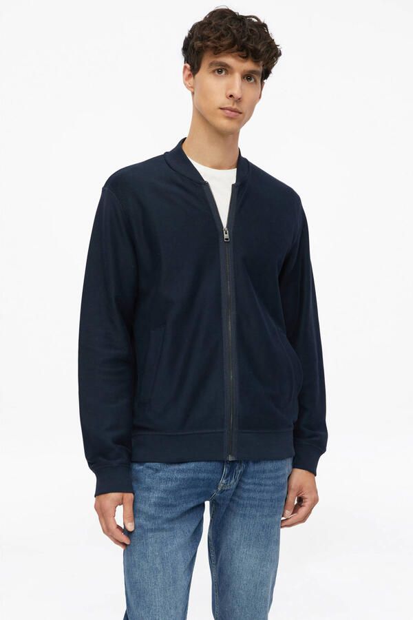 S.Oliver sweatvest blauwzwart