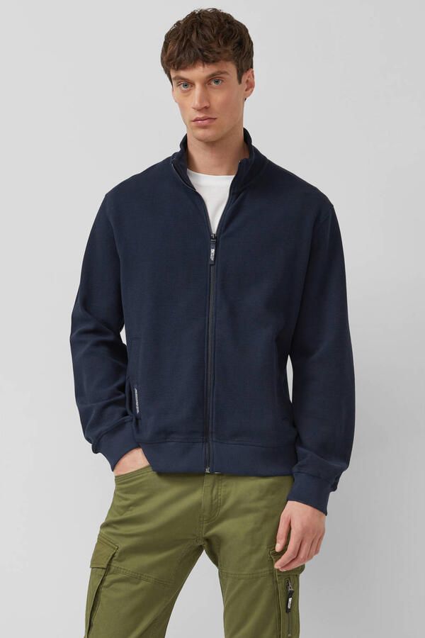 S.Oliver sweatvest donkerblauw