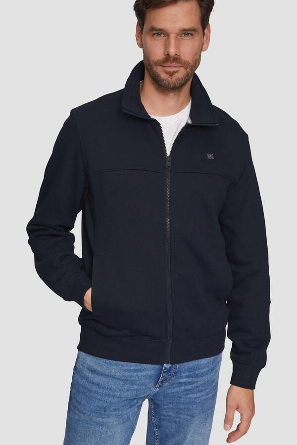 S.Oliver RED LABEL regular fit sweatjack van katoenmix