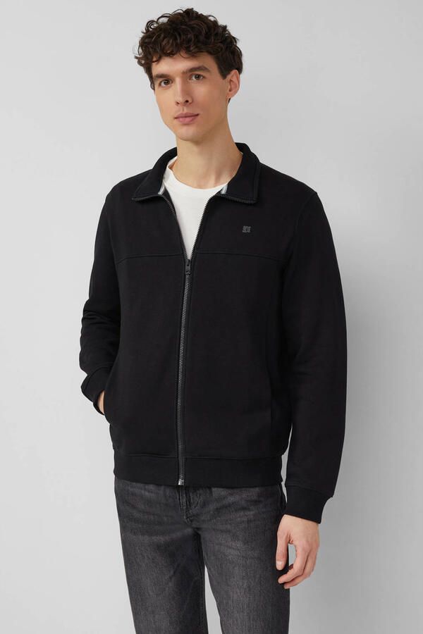 S.Oliver sweatvest zwart