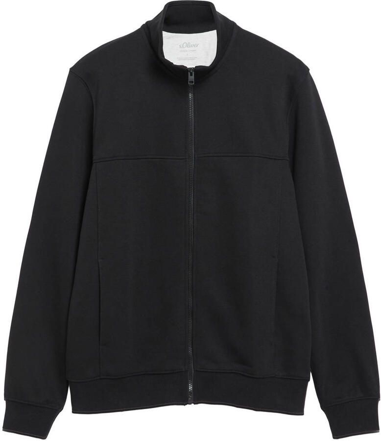 S.Oliver RED LABEL regular fit sweatjack van katoenmix