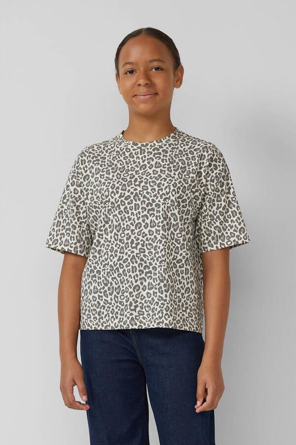 S.Oliver RED LABEL Boxy fit T-shirt van puur katoen