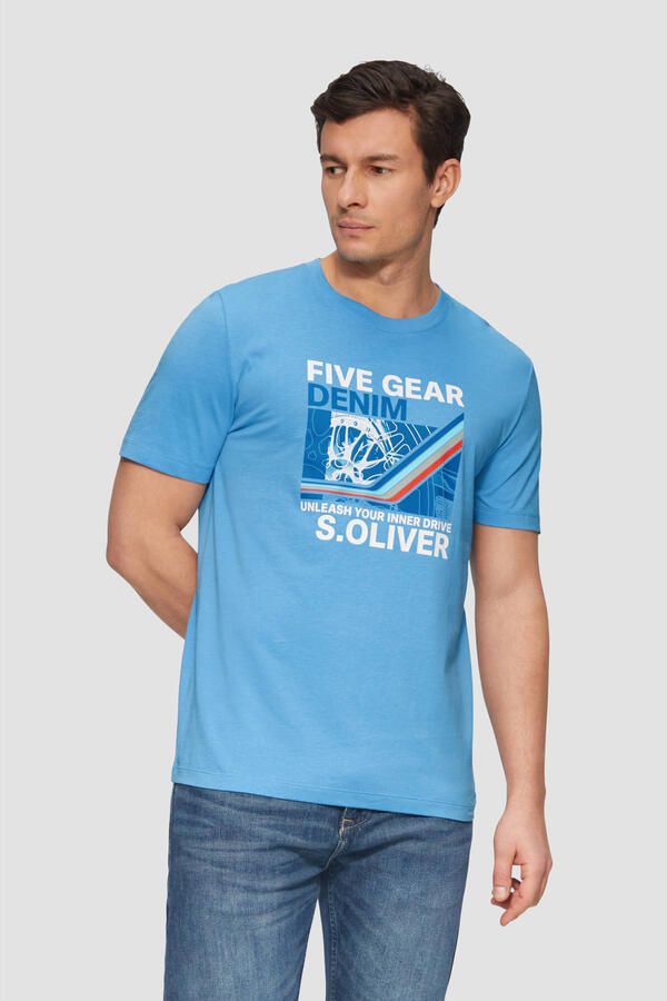 S.Oliver T-shirt met frontprint - Foto 3