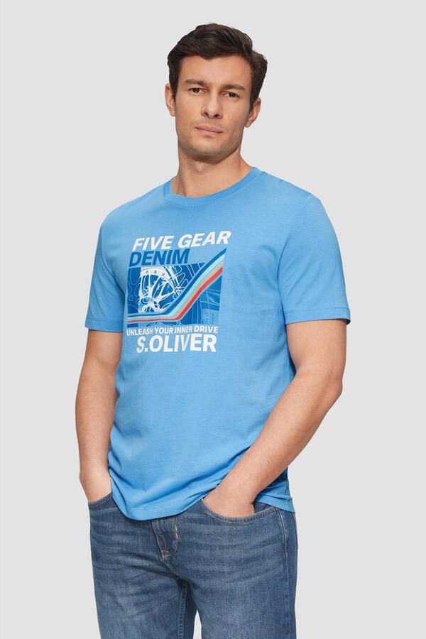 S.Oliver T-shirt met frontprint - Foto 2